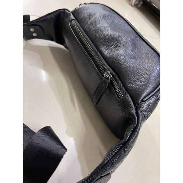 WaistBag Pinggang kulit Fendi Pria/Wanita Cross body Fendi leather High quality