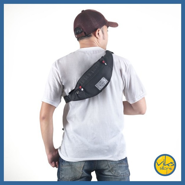 Tas Pinggang Tas Selempang Sunmori Pria Mode Kasual 307 Waist Bag Slempang