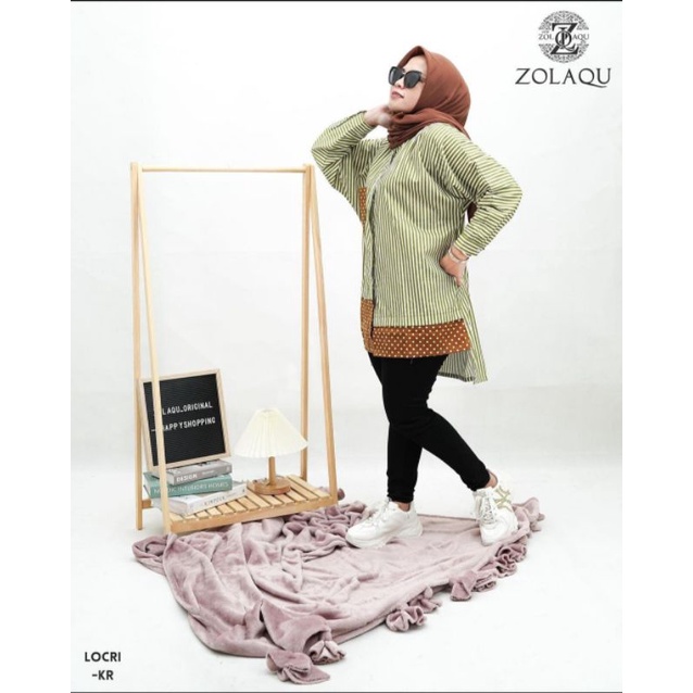 TERBARU KEMEJA TERLARIS WANITA ORI ZOLAQU