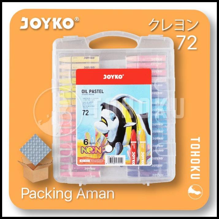 

Crayon 72 Warna - Krayon Joyko Titi Oil Pastel 72 Warna