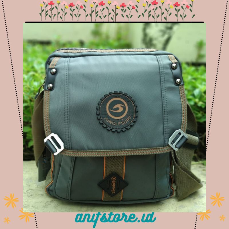 TAS SELEMPANG PRIA SLING BAG PRIA SLEMPANG COWOK JUNGLE SURF BY ALTO ORIGINAL