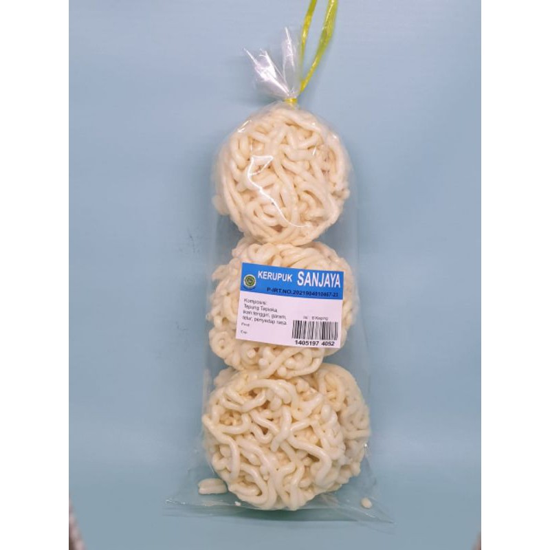 

KRUPUK SANJAYA KECIL BIRU