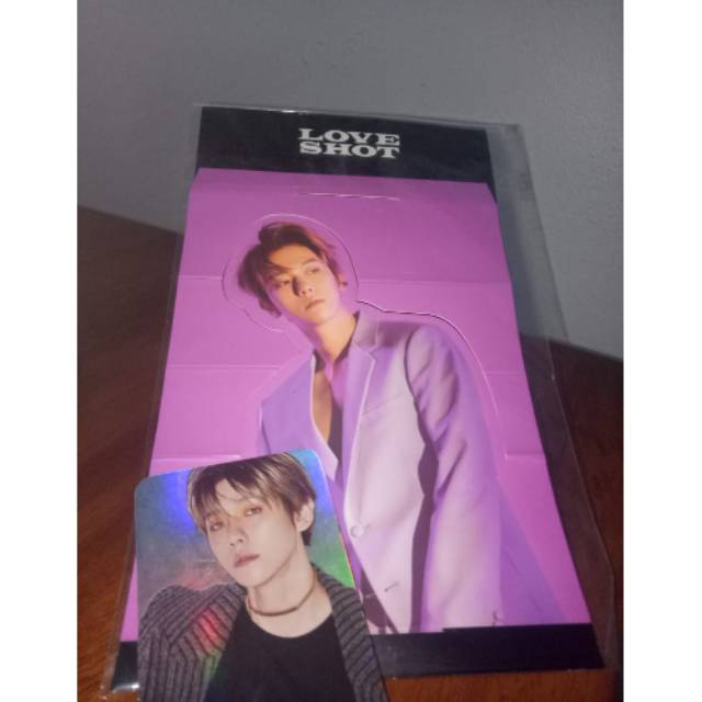 EXO LOVE SHOT Standee + Holo PC