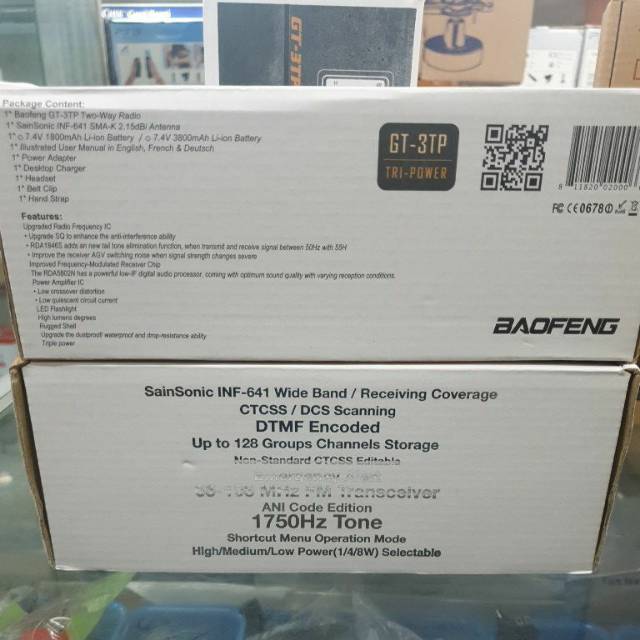 HT BAOPENG GT-3TP DUAL BAND MURAH