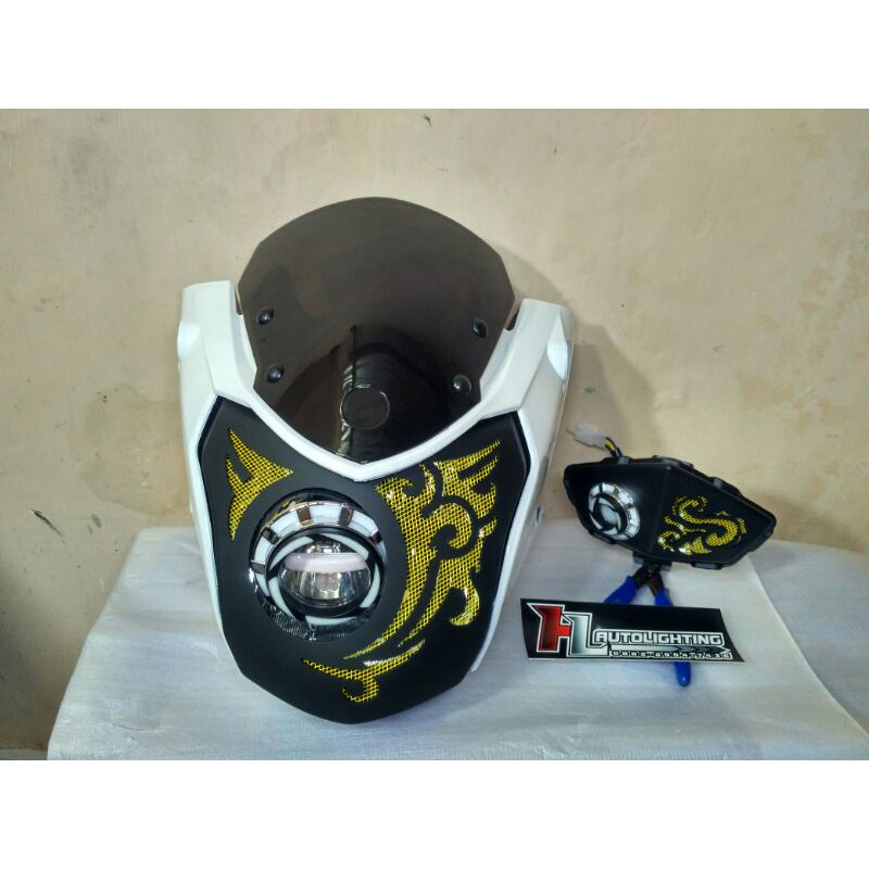 Paket lampu depan belakang Vixion new NVL coak projie