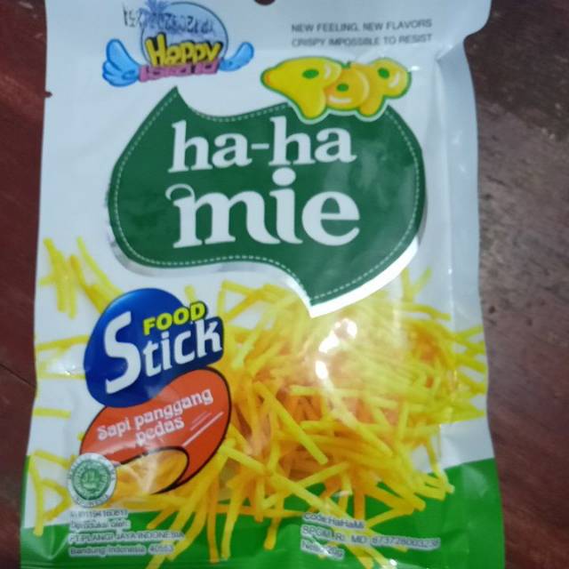 

haha mie food stick sapi panggang