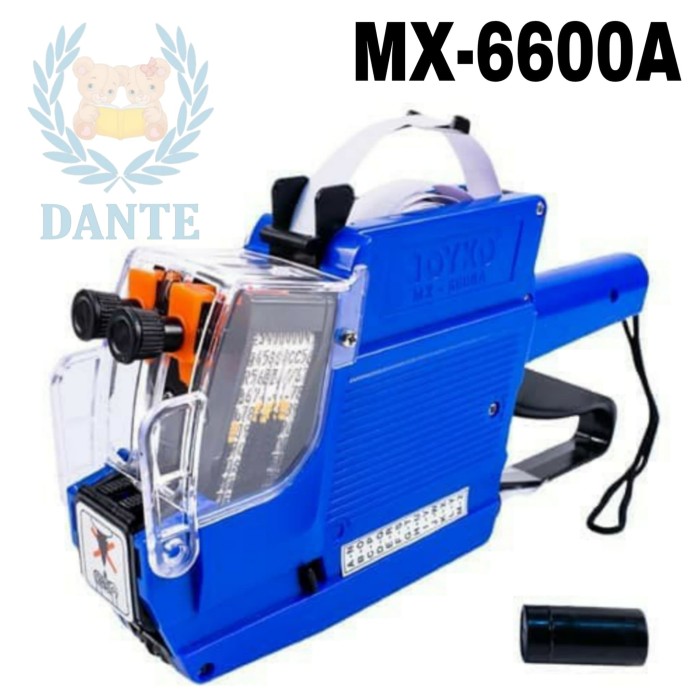 

Alat Label Harga 2 Baris 10 Digit ( Price Labeller Joyko MX 6600 )