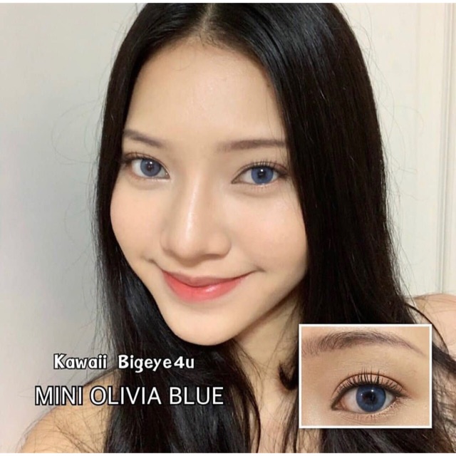 

Softlens Mini Olivia Blue Kitty Kawaii