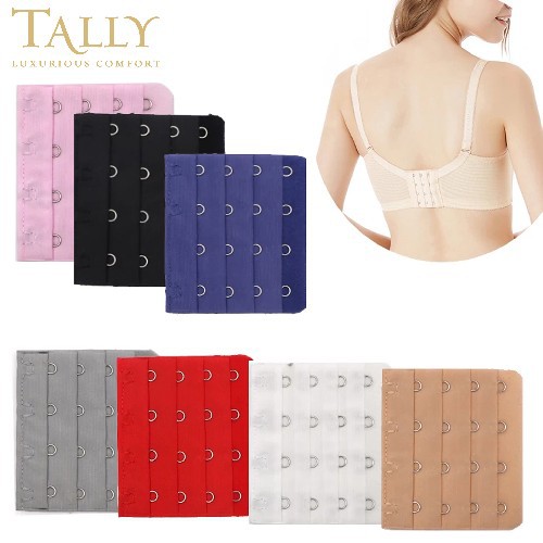 TALLY KAIT 2 3 4 Bra Extension Penyambung Sambungan Kait BH