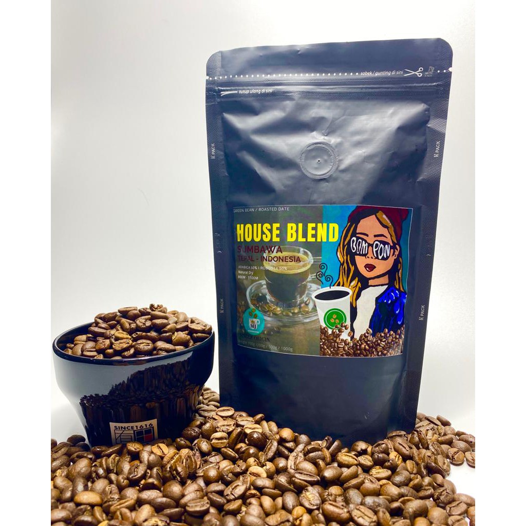 

MJ COFFEE HOUSE BLEND SUMBAWA TEPAL Single Origin 100 g