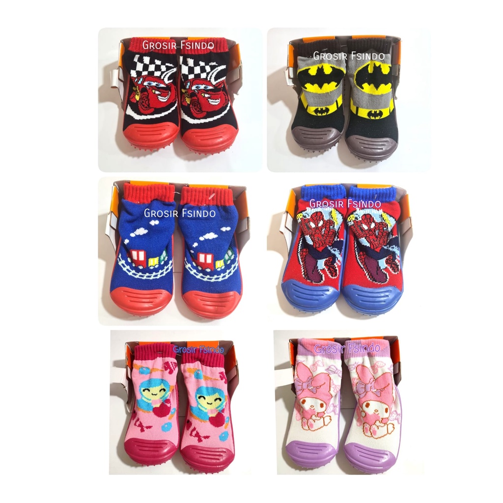 SKIDDER Sepatu Bayi Alas Karet SKIDDERS / Sepatu Bayi Prewalker SK1