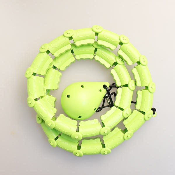 YOMI - HulaHoop Smart 24 Knots / Hula Hoop Ring / Hula Hoop Olahraga Di Rumah-Hijau