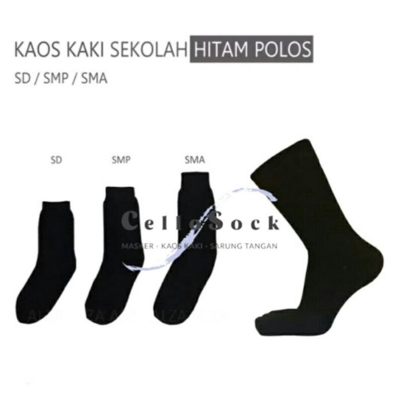 kaos Kaki sekolah ll kaos kaki SD MI / SMP / SMA