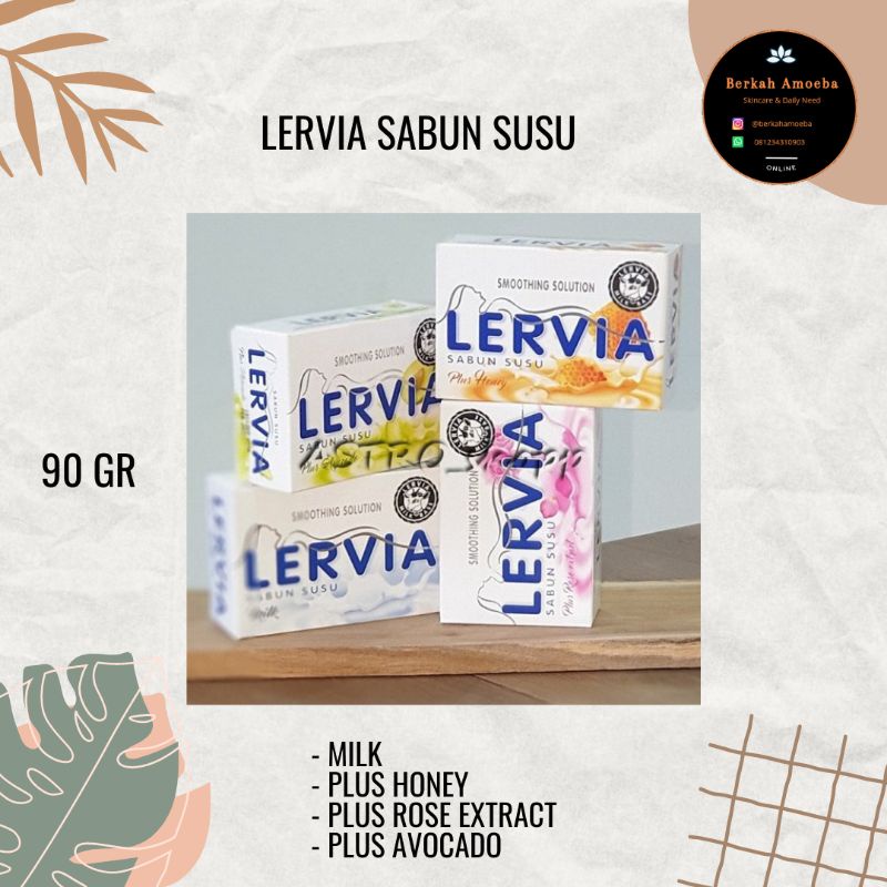 Lervia Sabun Susu / Sabun Susu