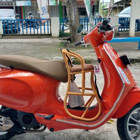 [BISA COD] kursi bonceng anak motor vespa matic