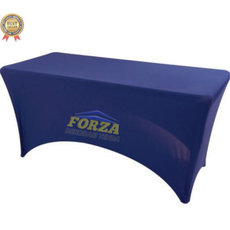 Cover Meja Persegi Model Ketat Forza Dekorasi Tenda
