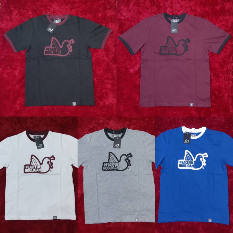 Tshirt Kaos Peaceful Hooligan Original