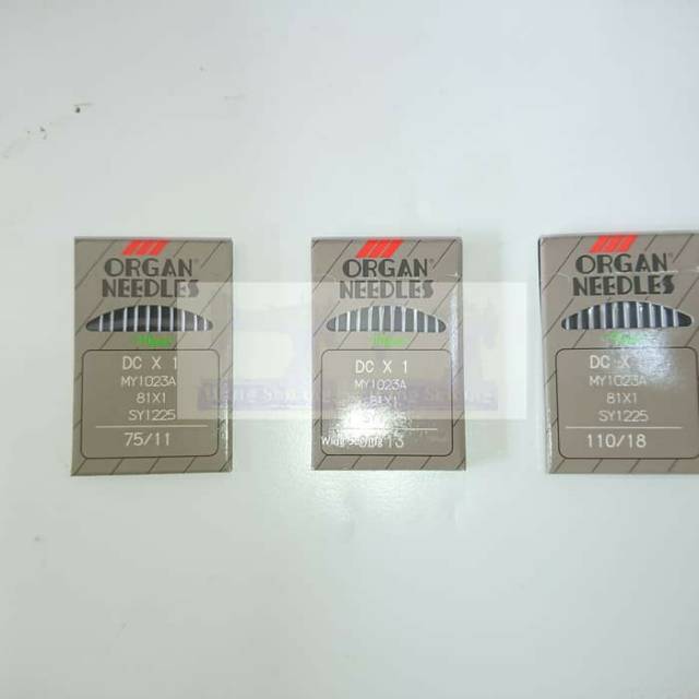 DCX1 ORGAN NEEDLES Jarum Mesin Jahit Obras