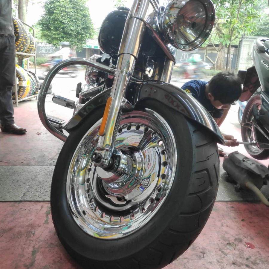 SHINKO IMPORT PAKET BAN SEPASANG 110/90/19 & 170/80/15 SR777 BLACK NEW
