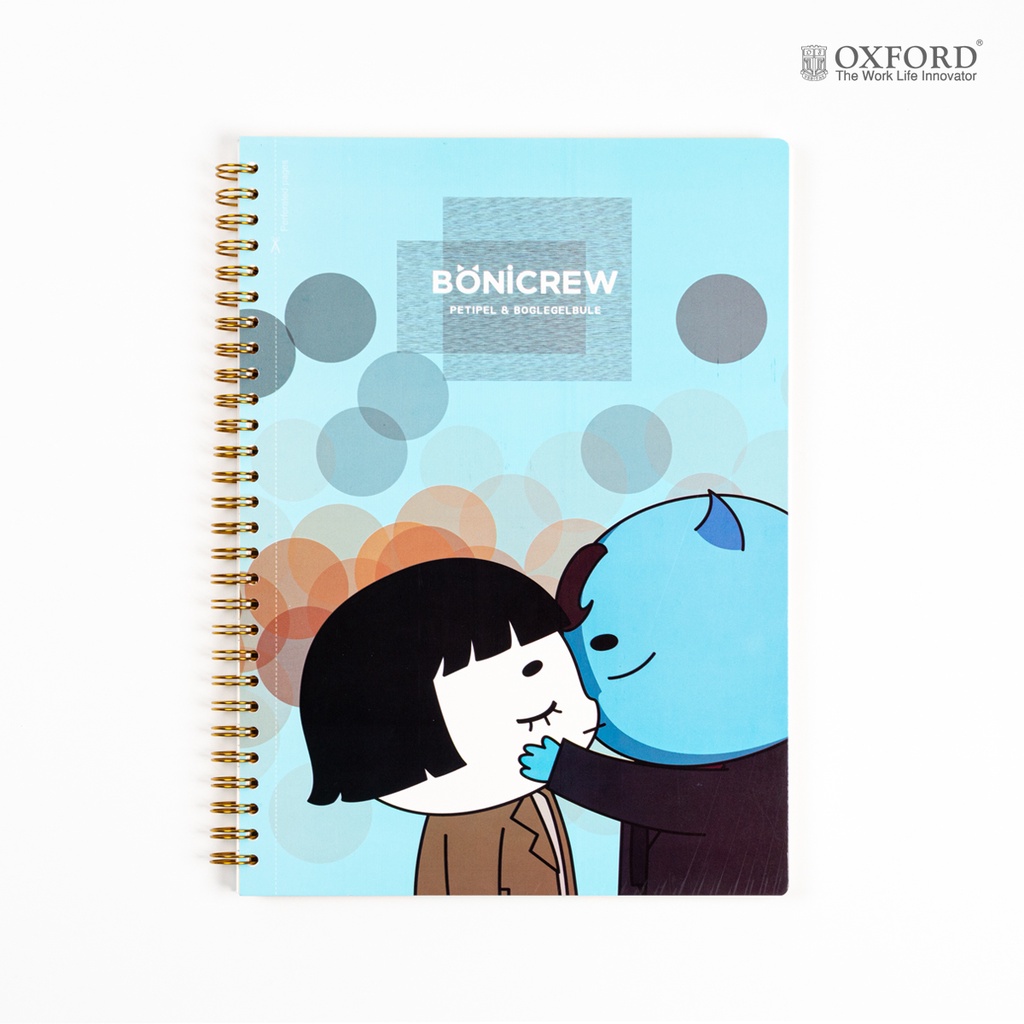 

Buku Tulis Notebook Spiral Bonicrew #13 B5 (110k dapat 4pcs)