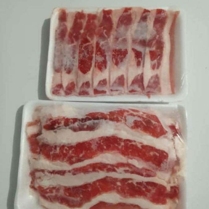 

Daging Slice Beef Shortplat Yosinoya 500Gr Termurah