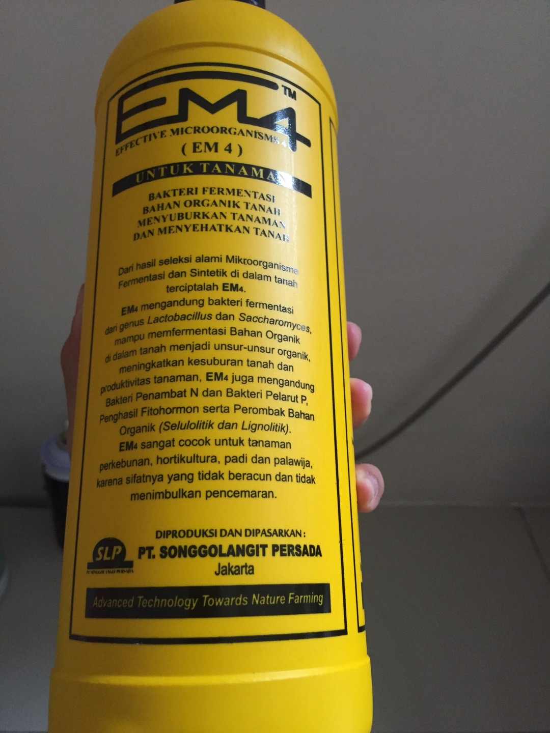 Em4 Pertanian Bakteri Starter Pengurai Sampah Dan Bahan Organik 1 Liter