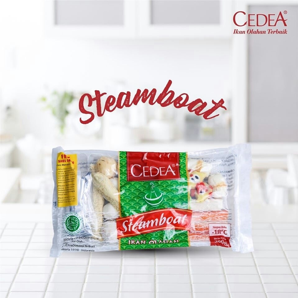 CEDEA Steamboat Set 500 g Halal | Paket Shabu Shabu Steam Boat