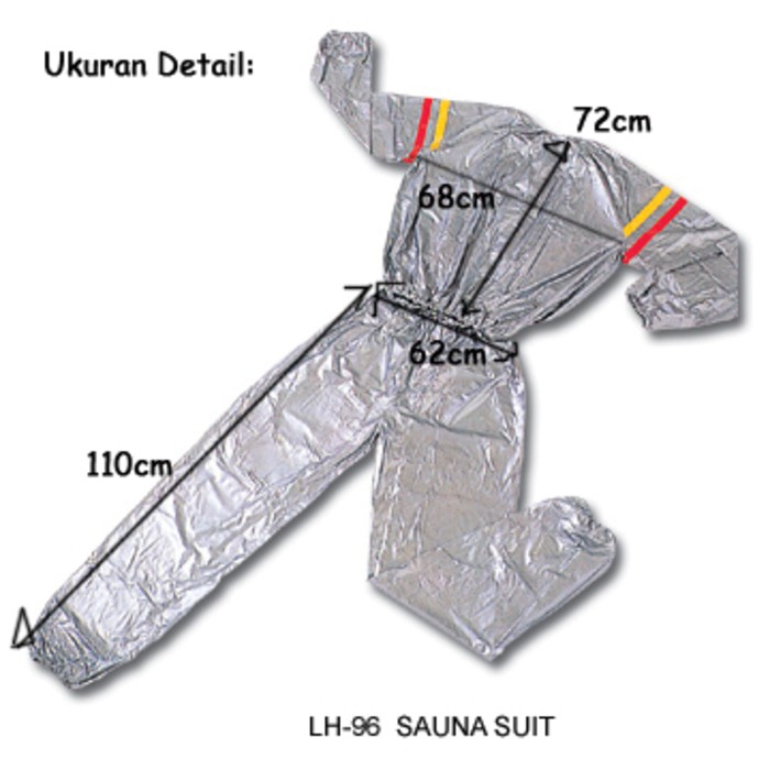 Jual Sauna Suit jaket sauna sauna olahraga Limited