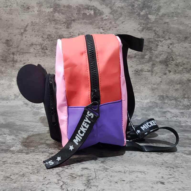 RYX - Micke Color Tas Backpack Ransel Wanita Fashion Casual - Ori Import