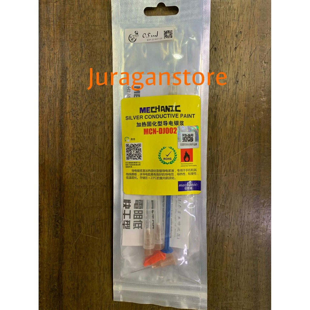 ALAT PENYAMBUNG JALUR KABEL MECHANG SILVER CONDUCTIVE PAINT MCN-DJ002