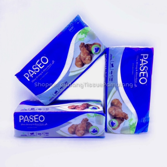 PASEO INTERFOLD KITCHEN TOWEL 150’SHEET || tisu dapur tisu minyak tissue serap minyak