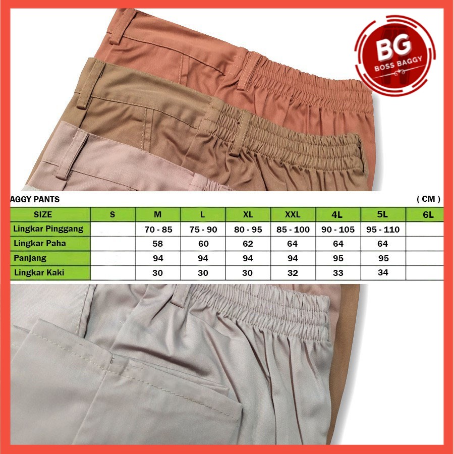 BAGGY PANTS PREMIUM AMERICAN DRILL GRADE A CELANA PANJANG WANITA CELANA KANTOR KERJA