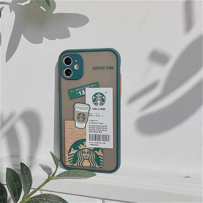 Softcase Kopi Starbucks Xiaomi Redmi 5A,6A,8A 9 Prime 9C 9A 9i 10 Note 7 8 9 10 5G 10s Poco M3 pro X3 FM02