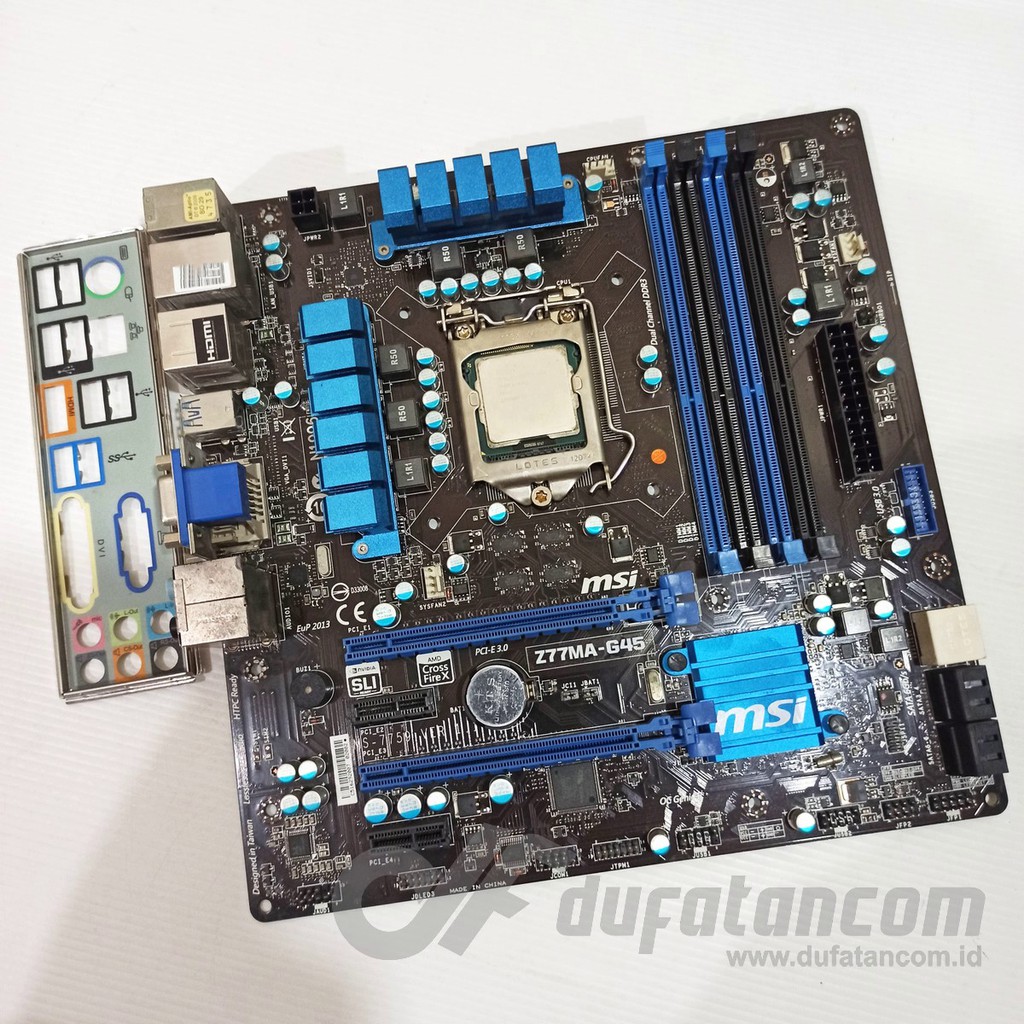 Motherboard MSI Z77MA dan Processor I5-3450