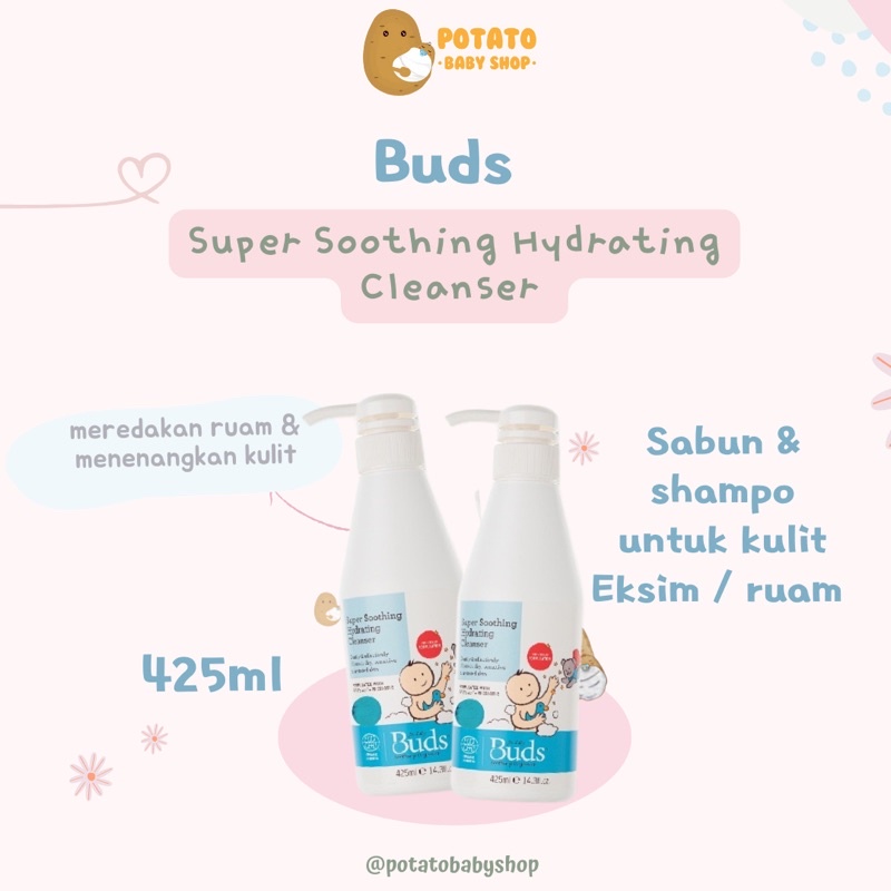 Buds Super Soothing Hydrating Cleanser - Sabun Mandi