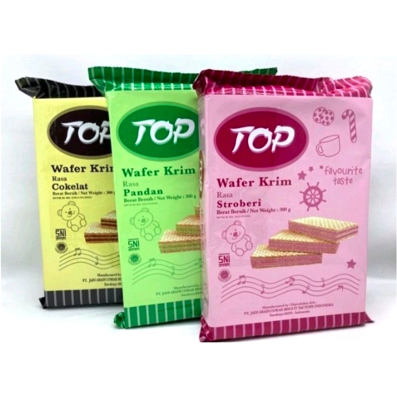 Wafer Top Wafer Krim 300 gram Wafer Khong Guan