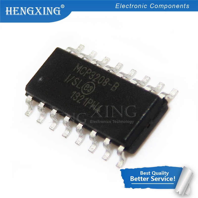 10pcs Ic MCP3208-C-I / SL MCP3208-B-I / SL MCP3208-CI / SL MCP3208 SOP-16