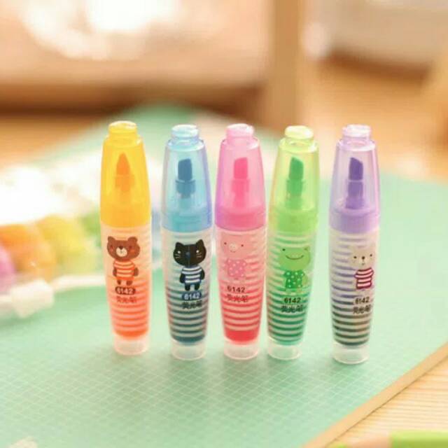 

Stabilo Mini Set Animal Bergaris Isi 6