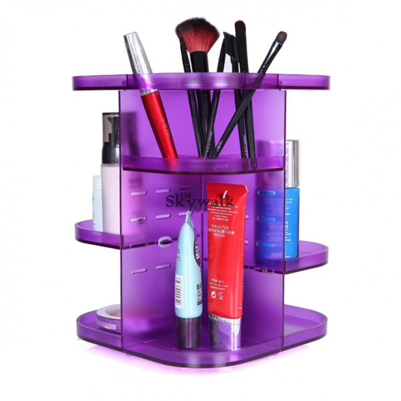 TBI TURN COSMETIC ROTATING STORAGE ORGANIZER 360- TEMPAT KOSMETIK BERPUTAR