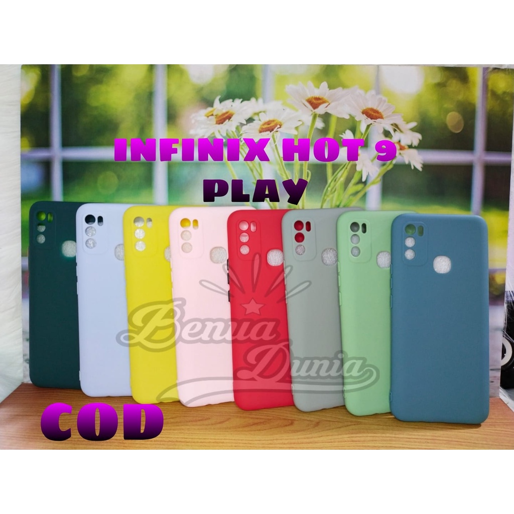 CASE MACARON PROTECTION KAMERA INFINIX HOT 8 -INFINIX 9 PLAY -INFINIX HOT 10 PLAY//SOFTCASE MACARON - BD