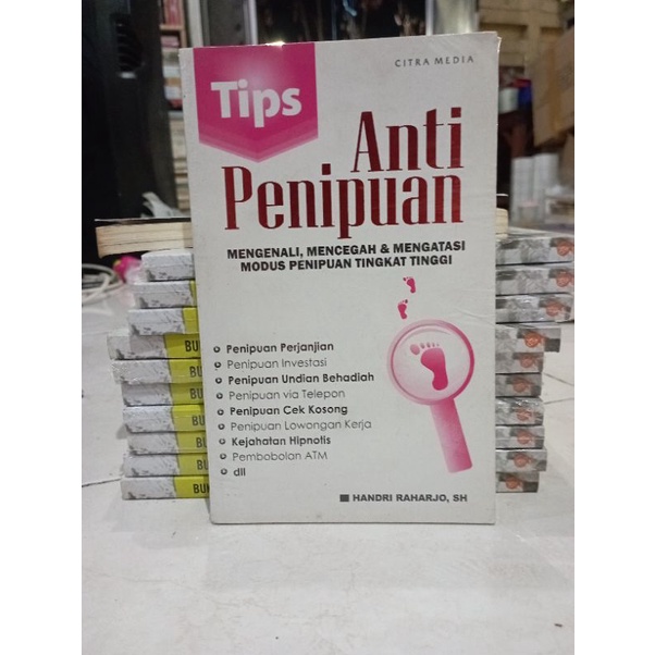 OBRAL BUKU MOTIVASI / PENGEMBANGAN DIRI / INSPIRASI / SELF IMPROVE / INOVASI / SETRUM WARSITO / LIVING SACRIFICE / SUKSES MANUSIA / REMINDMYSELF / KARATE PROJECT / MANAGEMENT / MURAH ORIGINAL-TIPS ANTI PENIPUAN