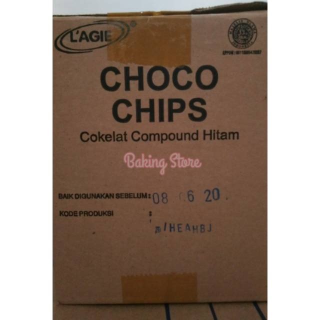 Chip Cokelat - Chocolate Chip Lagie 3kg - Gosend/Grab Only!!