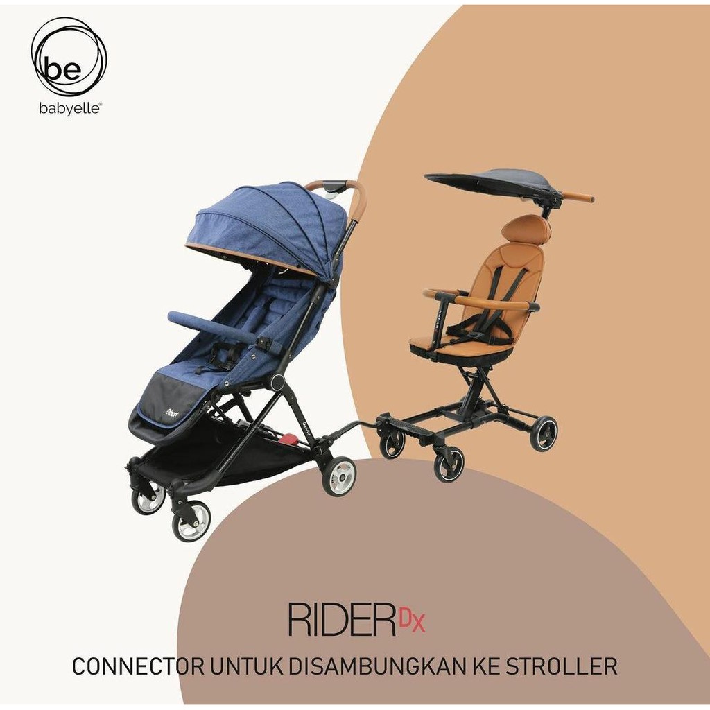 Babyelle Convertible Rider DX Stroller - 1799C