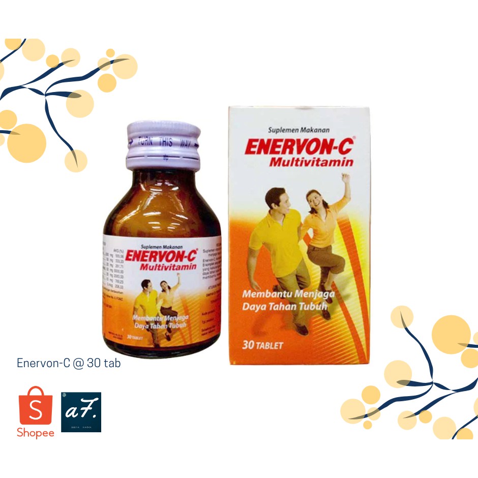 VITAMIN Enervon C BOTOL ISI 30