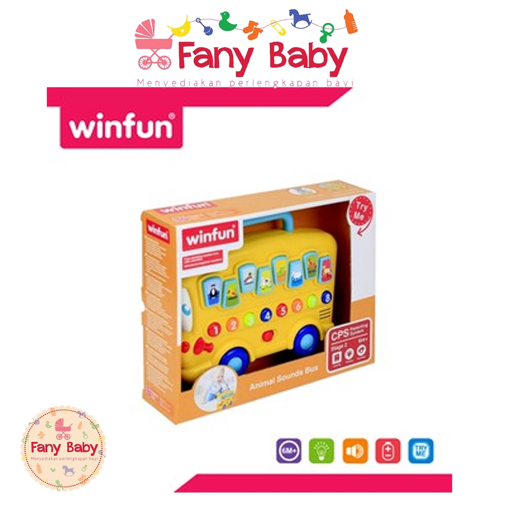 WINFUN ANIMAL SOUNDS BUS 0676