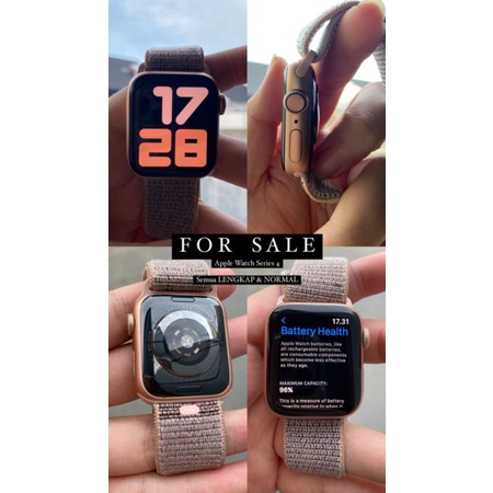 Apple Watch series 4 | 40MM preloved bekas second