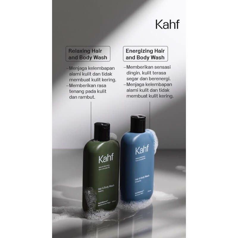 Jual Kahf Hair and Body Wash 200ml Shopee Indonesia