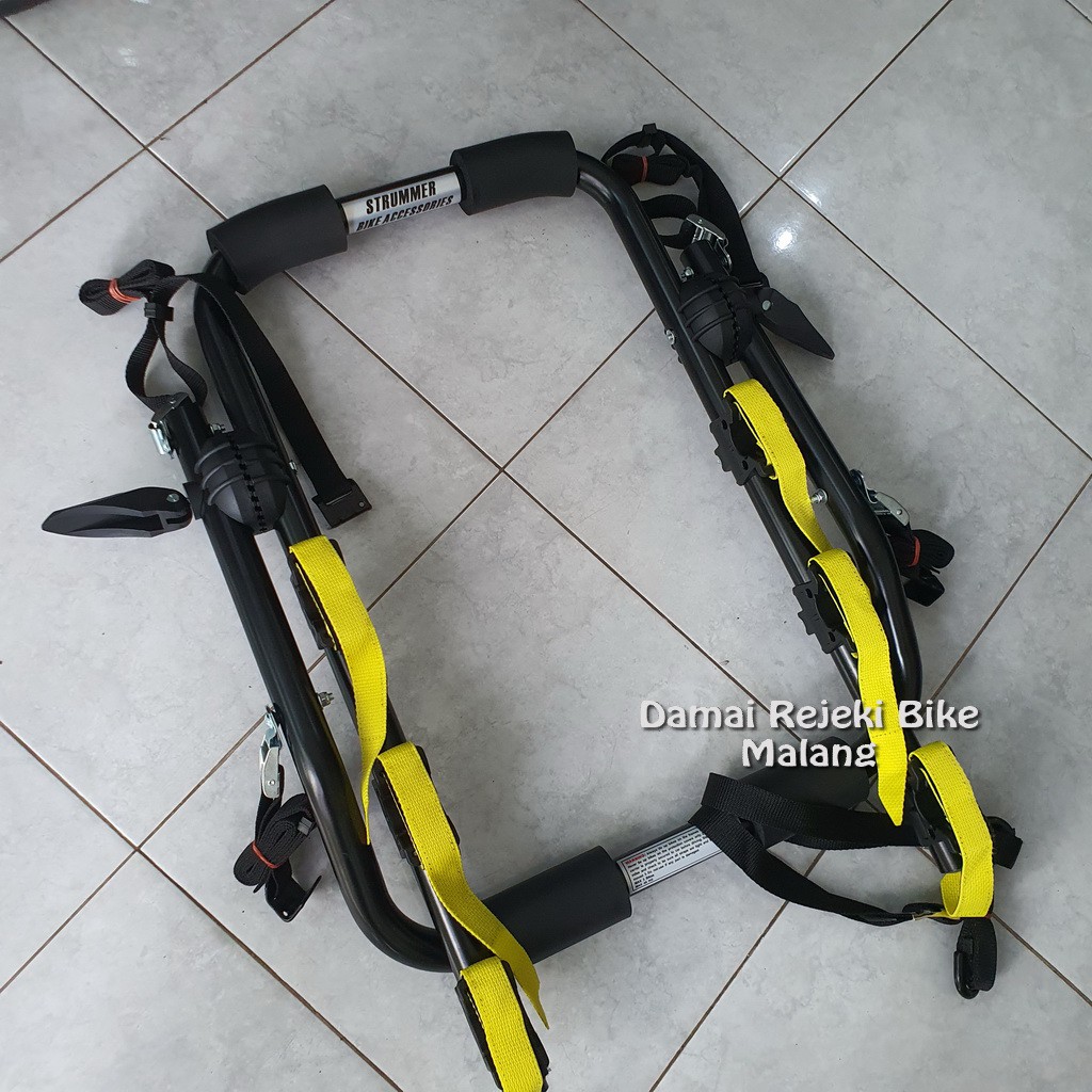 Bike Carrier Strummer 3 Sepeda / Rak Sepeda untuk Mobil