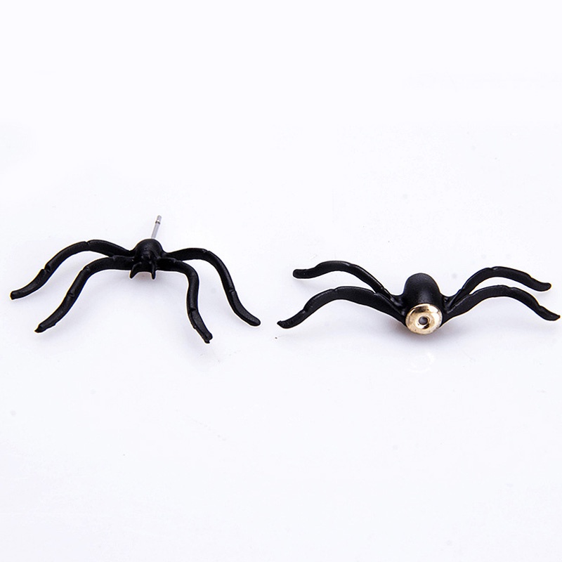 Sexy  Fashion  Women  Black Spider  Jewlry  Earrings