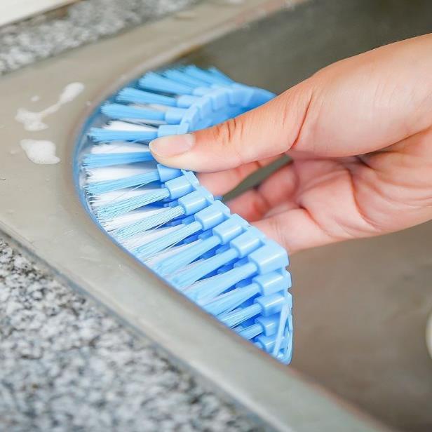 Sikat Lentur Fleksibel Melengkung Tekuk WC Kloset Lantai Kran Dapur Toilet Kamar Mandi